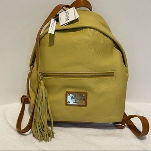 Valentina Handmade in Italy Backpack Leather NWT!